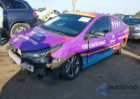 2022 Toyota Prius Limited from USA, damaged, VIN JTDKAMFU2N3154108